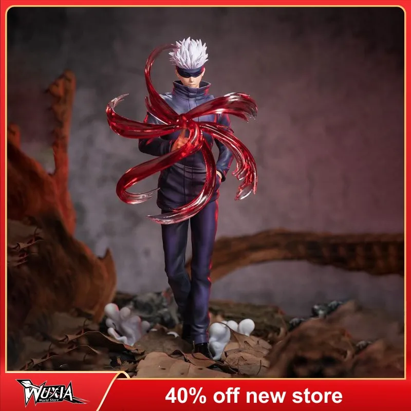 

Jujutsu Kaisen Figure 27cm Gojo Satoru Original Anime Action Figures Manga Scene Ornaments Doll Toy Collections Toy for Boy Gift