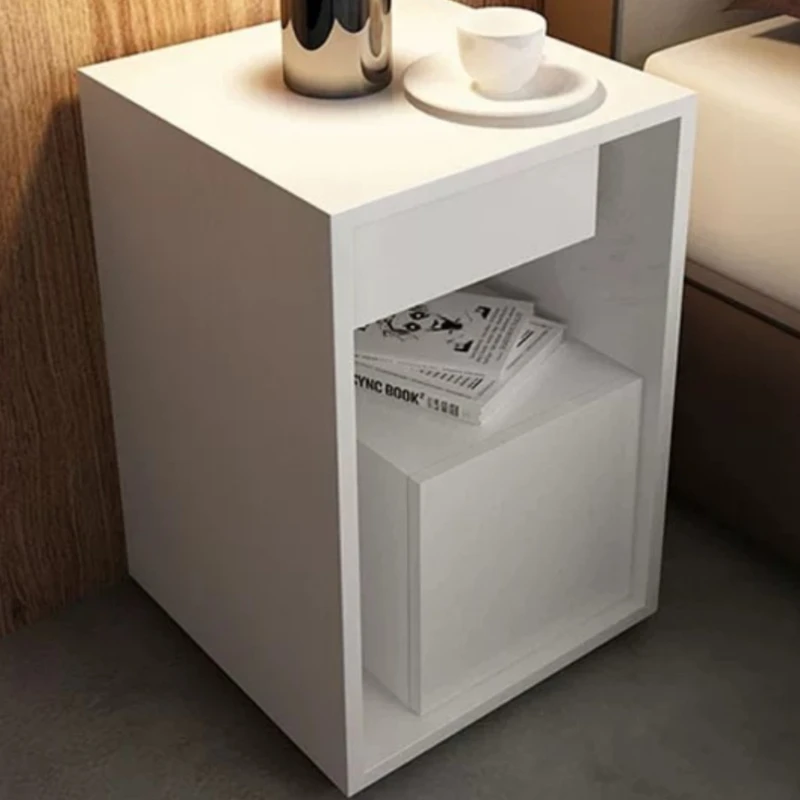 Минималистичные чайные прикроватные столики милая тумбочка маленькие простые