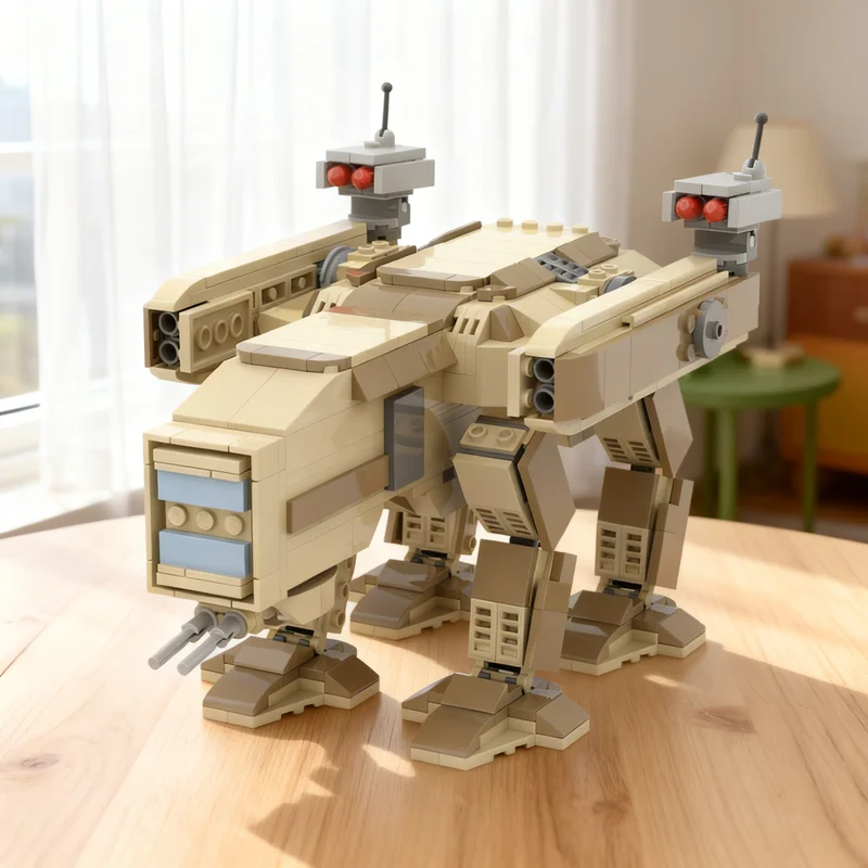 Фото 622 детали MOC Command Conquer Tiberian Sun Mammoth Mk: Конструктор, модель для сборки, рождественский подарок, творческая идея для детей, сделай сам №1
