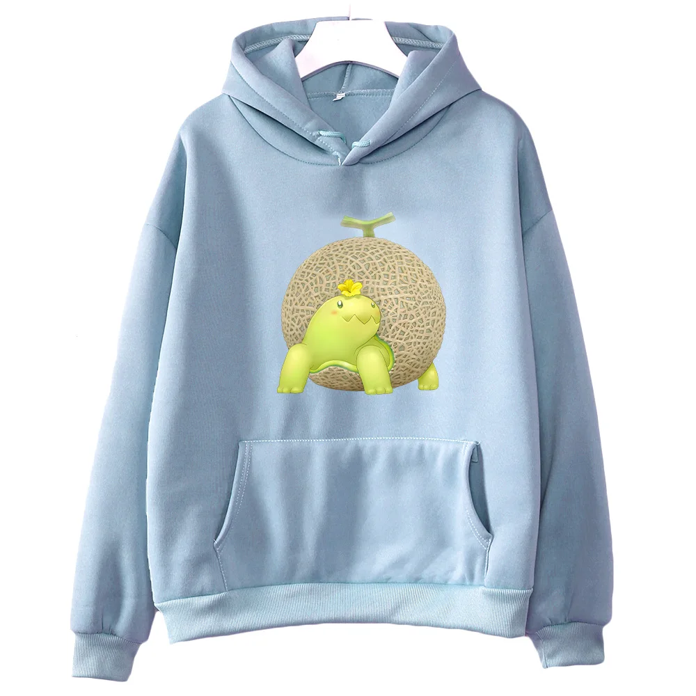

Vegetable Fairy Turtle Melon Sweatshirts Women/men Kawaii Clothes Autumn Fleece Sweatwear Original Graphic Hoodie Prevalent Tops