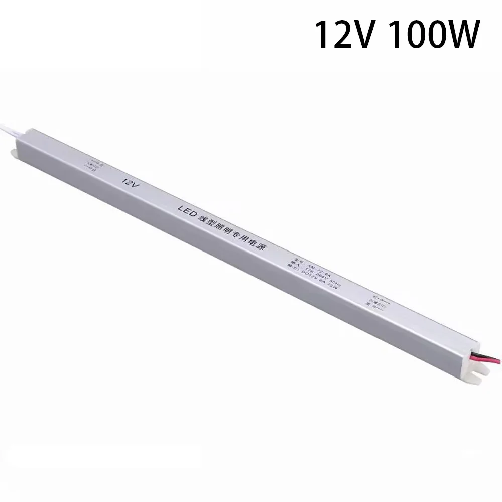 

Импульсный драйвер светодиодов 12В/24В 18-100Вт AC220V