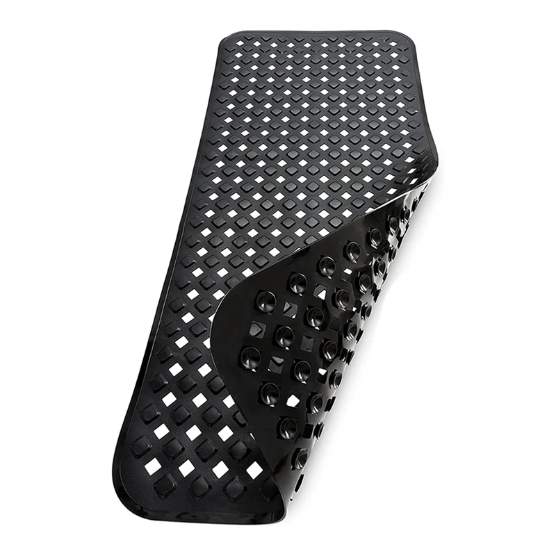 

2X нескользящий Коврик для ванны с сильным захватом, не содержит бисфенола А, нескользящий коврик для душа, моющийся коврик для ванны, нескользящий коврик D