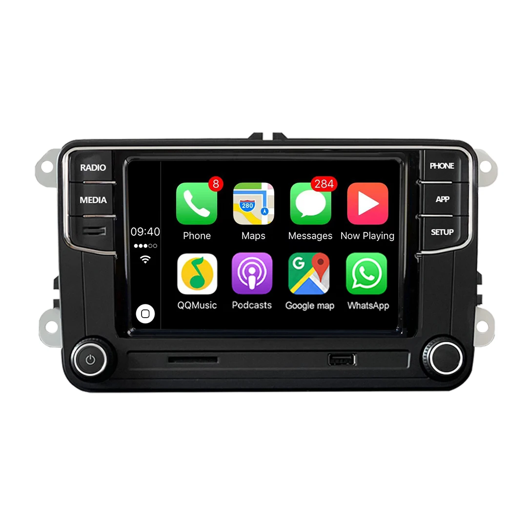 

Автомобильный радиоприемник RCD360/PRO, мультимедийный плеер 6,5 дюйма, MP5, Apple Carplay, аудио стереоприемник для Skoda/VW/PASSAT B6/GOLF CROSS/Polo
