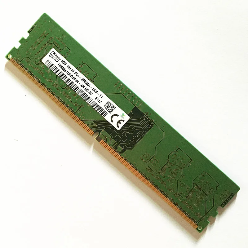 

SK hynix DDR4 оперативная память 4 Гб 3200 МГц DDR4 настольная память 4 Гб 1Rx16