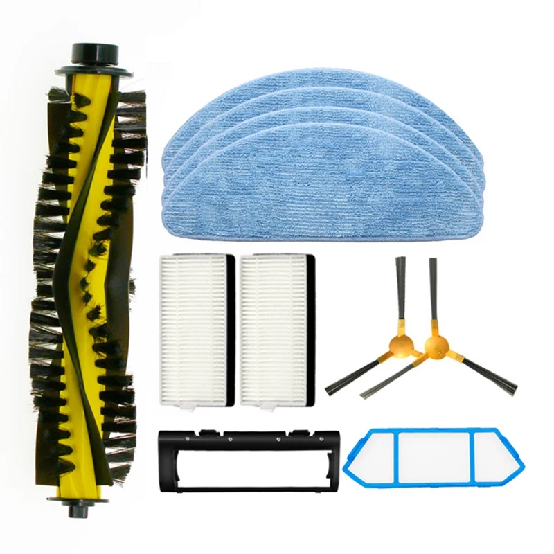 

11Pcs Hepa Filter Mop Main Brush for Neatsvor X500 X520 X600 Pro Tesvor X500 Vacuum Cleaner Parts Spare