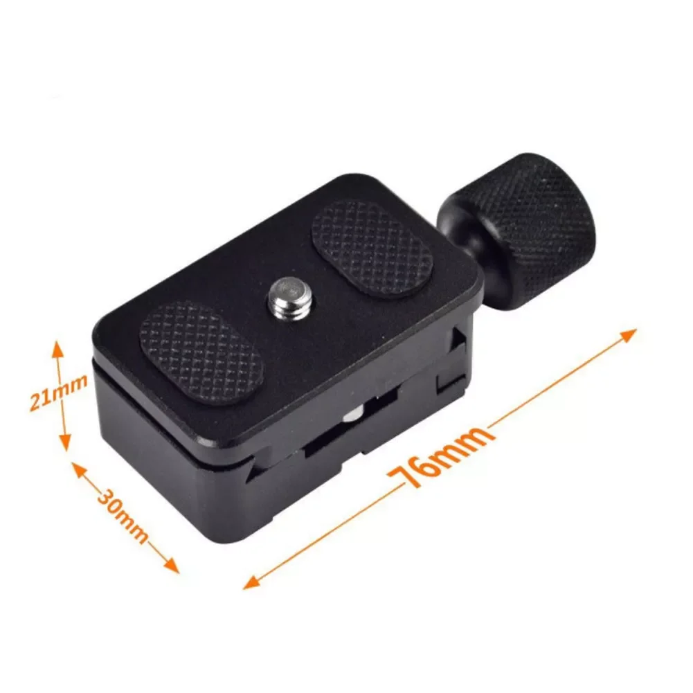 

Quick Release Plate 1/4 Mount Clamp Adapter Stabilizer Tripod Bracket Aluminium Alloy Holder