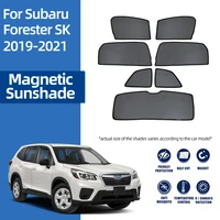 for subaru forester 2019 2020 2021 2022 sk magnetic car sunshade front windshield frame curtain rear side window sun shade visor