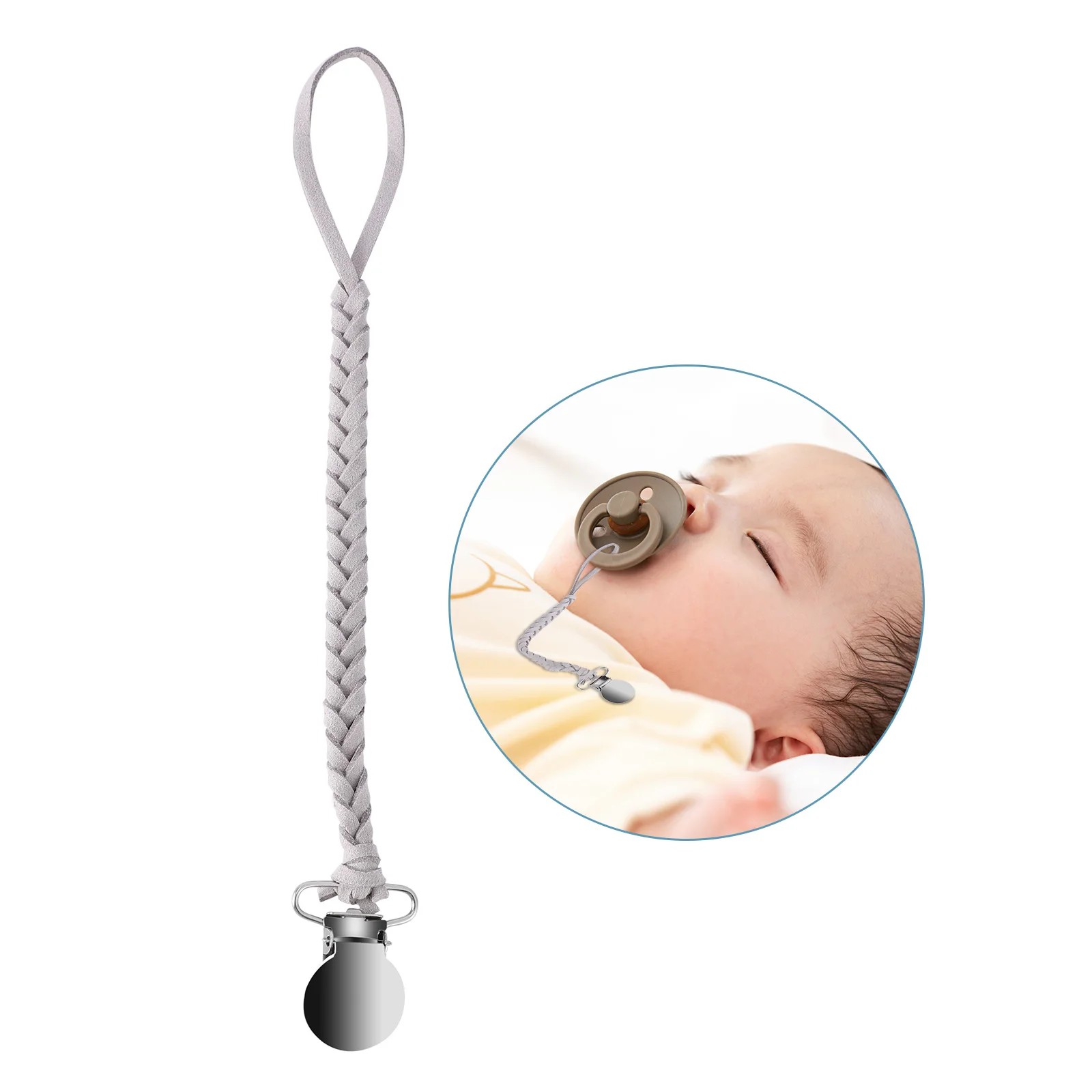 

Детская цепочка-держатель для соски-пустышки, 1 шт.