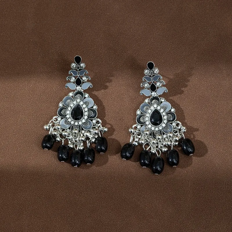 Винтажные Ювелирные изделия Jhumka новые богемные серьги с кисточками женские