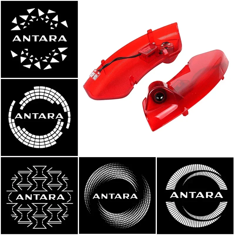 2 шт. светодиодные лампы для дверей автомобиля Opel ANTARA Logo 2008-2013 стильный узор