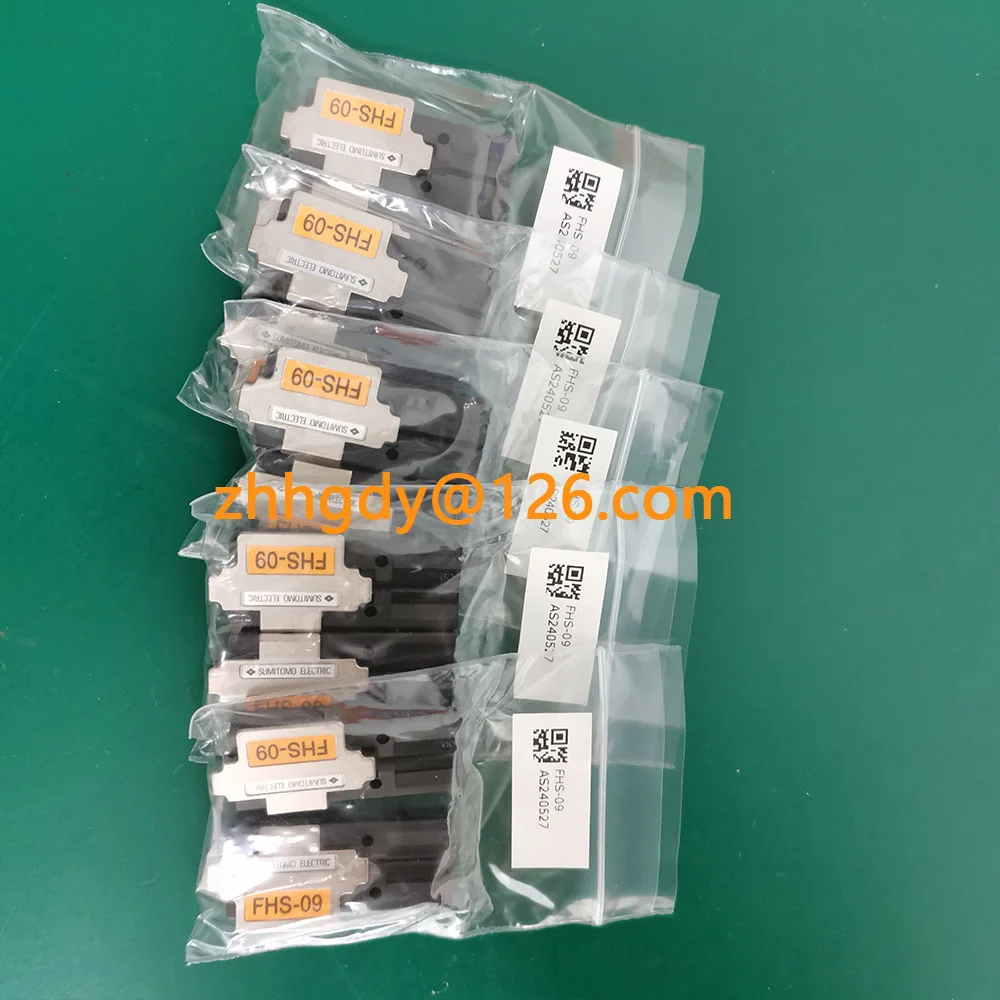 1Pair FHS-09 Fiber Holder, For Sumitomo T-66 T-81M T-71M Ribbon Pigtail Fiber Fusion Splicer Clamp Jumper Fibers / Fiber Holder