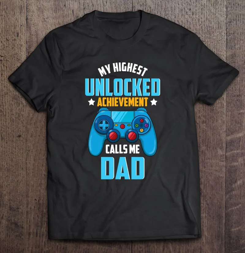 

Мужские разблокированные футболки с принтом "папа" для игр, забавные игровые мужские футболки на День отца, Аниме Манга, рубашка для пары, му...