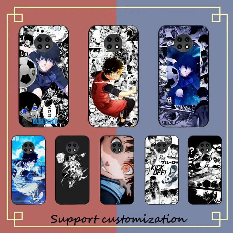 

Anime Blue Lock Phone Case For Xiaomi Redmi Note 8A 7 5 Note 8pro 8T 9Pro TPU Coque for note 6pro