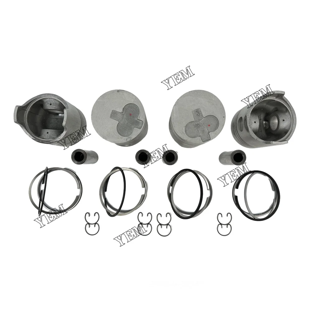 Комплект поршней цилиндра 2J для TOYOTA экскаватора дизельного трактора ENGNINE.