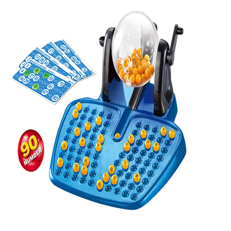 

Детский игровой автомат, ручная лотерейная машина, 90 ярдов, 48 карт, игрушки на удачу с ручным приводом