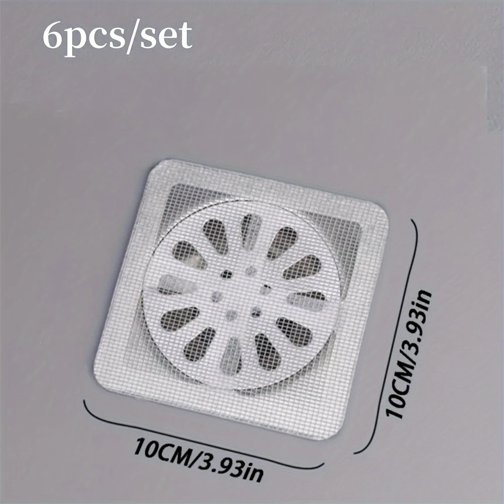6 шт. сетчатый фильтр для ванной комнаты