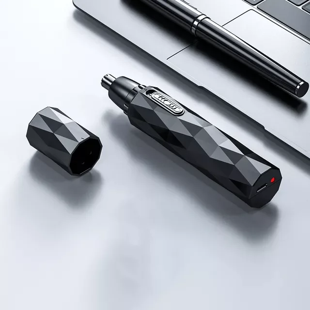 

Новый триммер для бритья носа ушей безопасный уход за лицом перезаряжаемый триммер для волос в носу для мужчин бритва для удаления волос Бр...