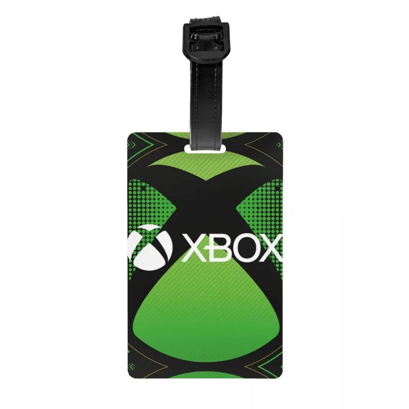 

Пользовательские Классические наклейки Xbox, для защиты конфиденциальности, для геймеров, подарки, багажные бирки, этикетки для дорожных сумок, чемоданов