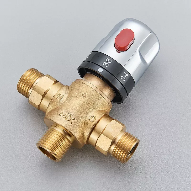 

Термостатический смесительный клапан, смеситель для ванной комнаты с контролем температуры, термостатический клапан для улучшения дома