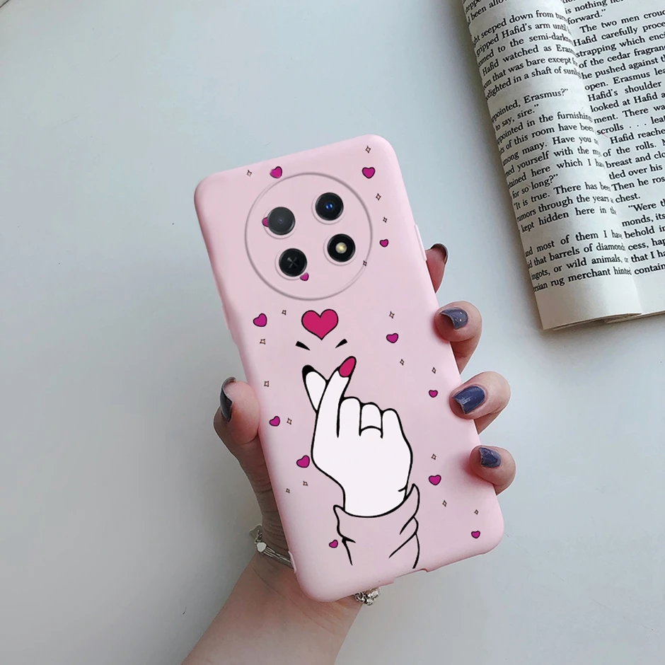 Фото Чехол для Huawei Nova Y91, мягкий силиконовый чехол из ТПУ карамельных цветов, чехлы для телефонов, Coque для Huawei Nova Y91, NovaY91 №5