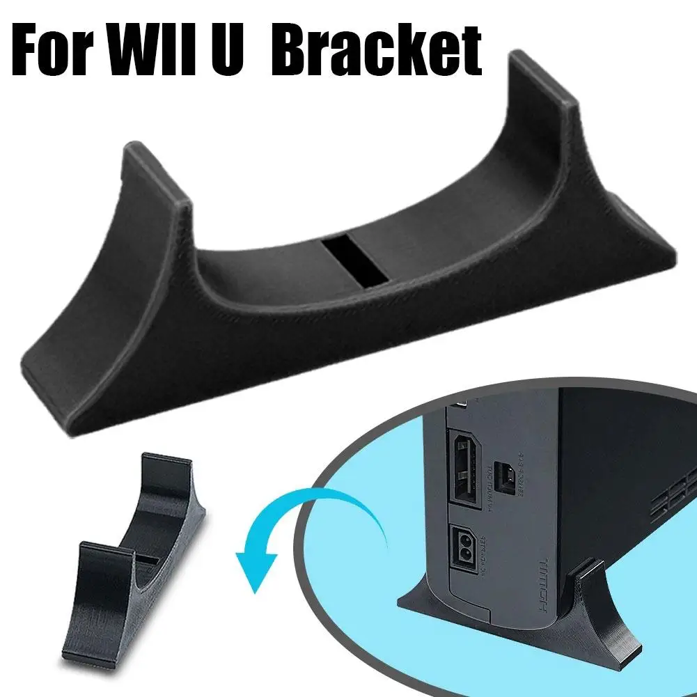 

Flat-mounted Heighten Support Game Console Anti-slip Horizontal Stand Easy Use For Nintendo Wii U Game Console U7U3