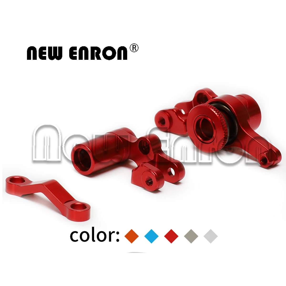 

NEW ENRON Alloy Steering Bellcranks Servo Saver Set #6845X For RC Traxxas 1/10 Slash 4x4 Rustler Stampede XO-1 Upgrade Parts