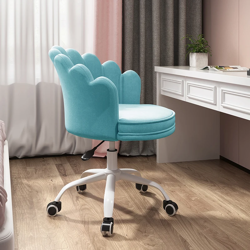 

Nordic Design Armchair Computer Desk Soft Chairs Modern Home Living Room Dining Chair Gamer Chairs Bedroom Pink Makeup Chair
