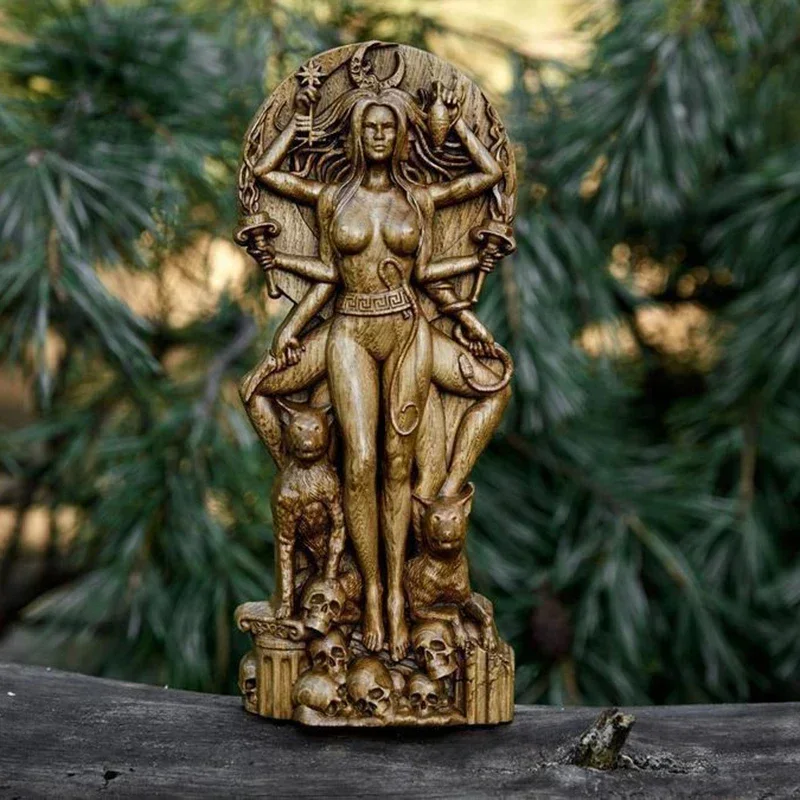Статуэтка алтаря из смолы статуэтка греческой совы богини храм садовые
