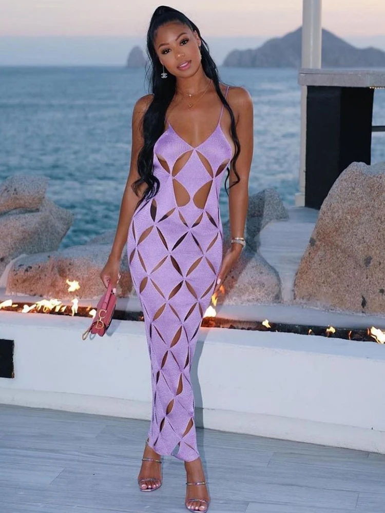 

Многоугольное Сетчатое платье-макси без рукавов с открытой спиной, женские гламурные платья для полуночного выпускного вечера, летние женс...