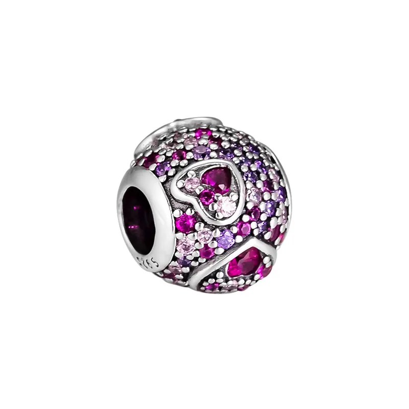 

2019 подвеска на день святого валентина S925 100% новый продукт День рождения настоящая цепочка Браслеты Девушка логотип Серебряная коллекция Би...