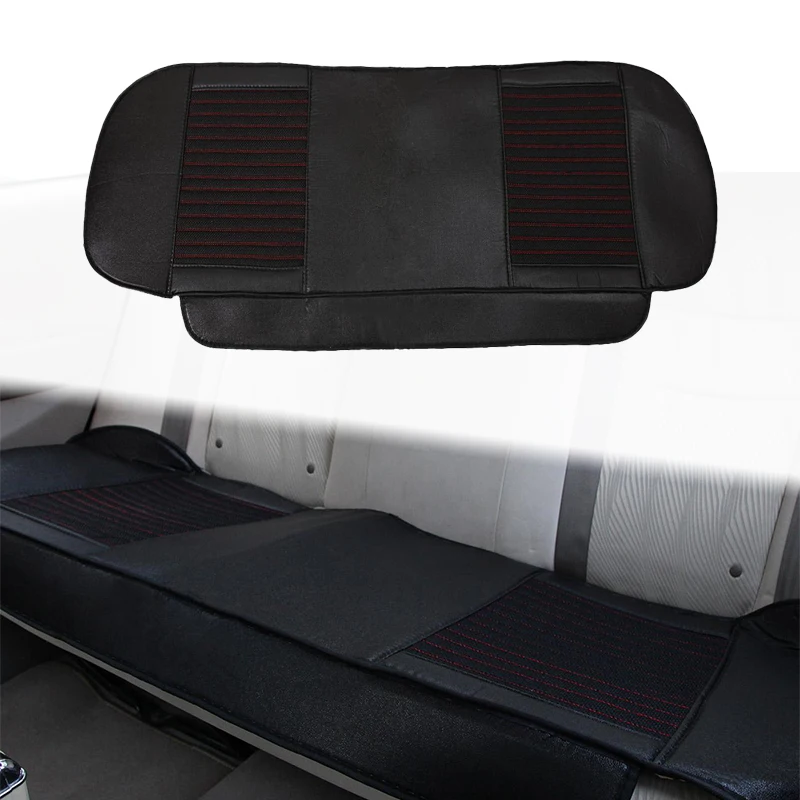 

Чехлы для задних сидений, дышащие Чехлы для задних сидений, 120 см x 50 см, мягкие черные чехлы для автомобильных сидений