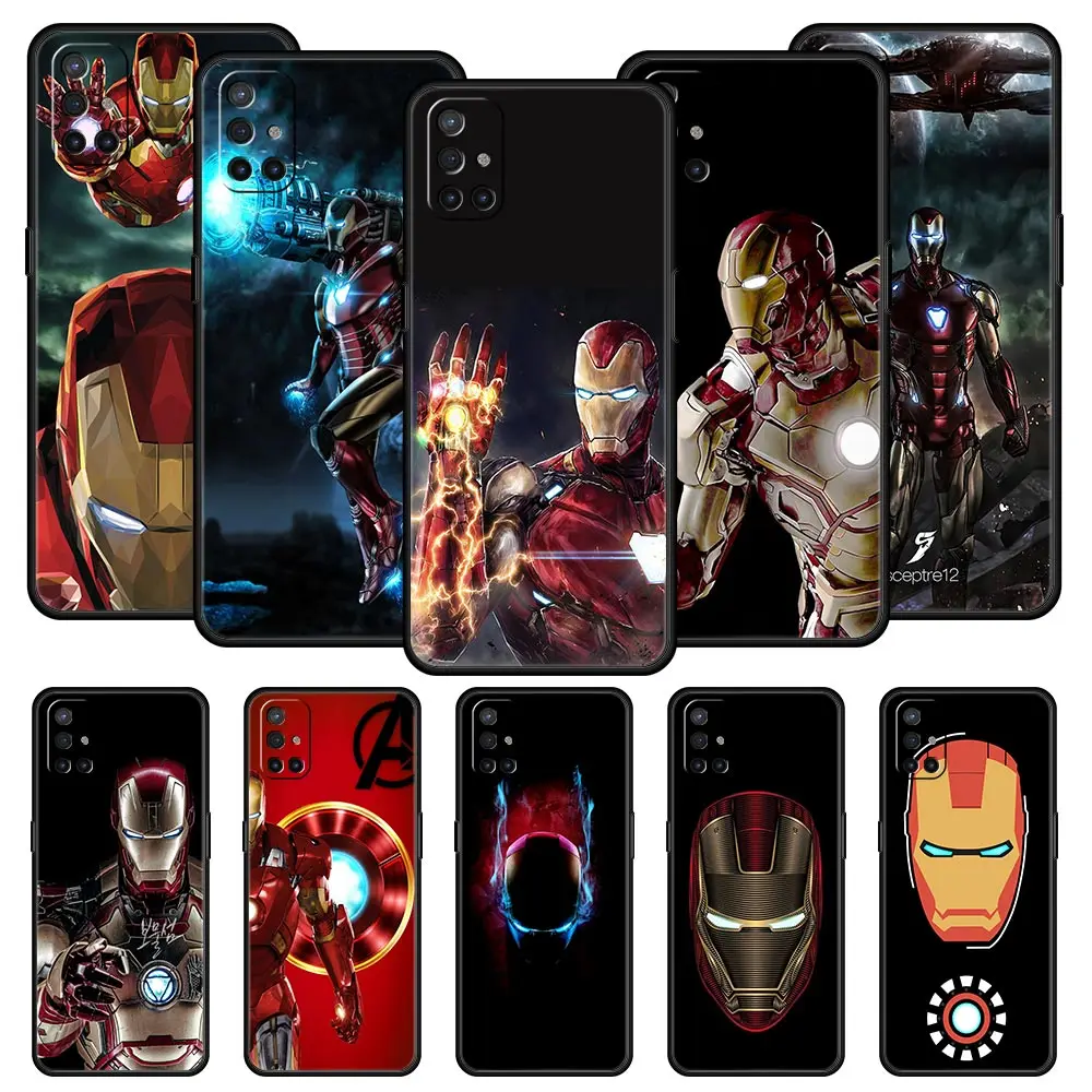 

Marvel Ironman Silicone Phone Case for OnePlus 7 7T 8 8T 9 9R Nord N100 N200 N10 2 5G Funda Back Cover Coque Shell Bag Caso