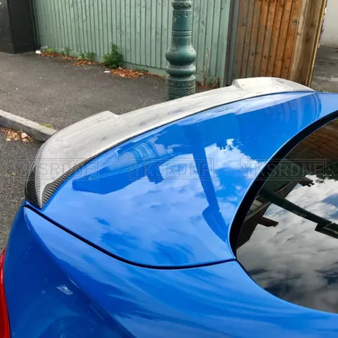 Спойлер на багажник из настоящего углеродного волокна, крыло для BMW F30 F35 серии 3 серии, седан и F80 M3 2013-2018, задний спойлер в стиле CS, губа