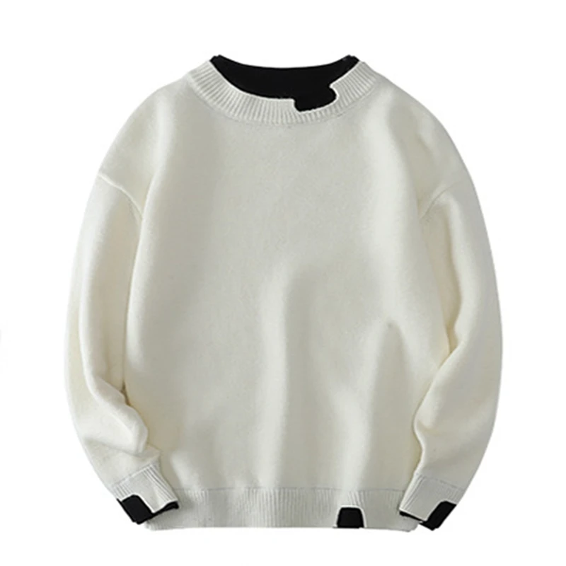 Зимний новый оригинальный мужской Повседневный свитер с подкладкой 8XL 7XL 6XL 5XL