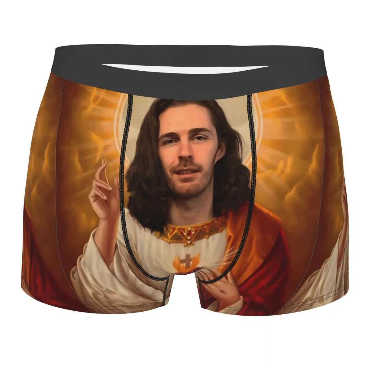 Мужское нижнее белье Hozier Christo Tour забавные шорты-боксеры с изображением Иисуса