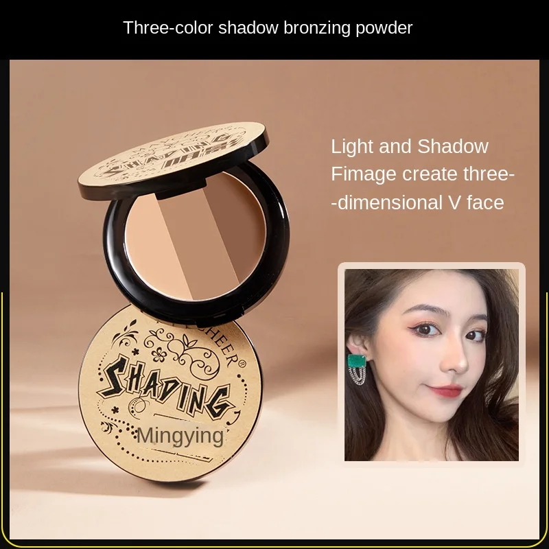 

Maycheer Bronzer Face Contour Highlighter Blusher Palette Professional Natural Shadow Contouring Shading Palette Powder Makeup