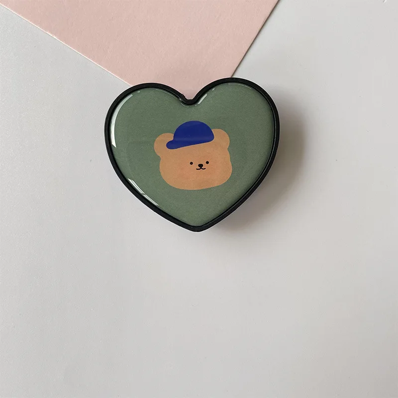 air sac smobile phone holder grip creative love universal finger ring holder for phone collapsible telephone bracket accessories free global shipping