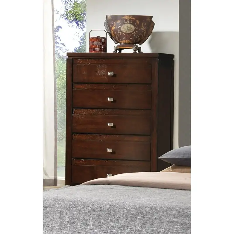 

Cameron 6-Drawer Chest Brown