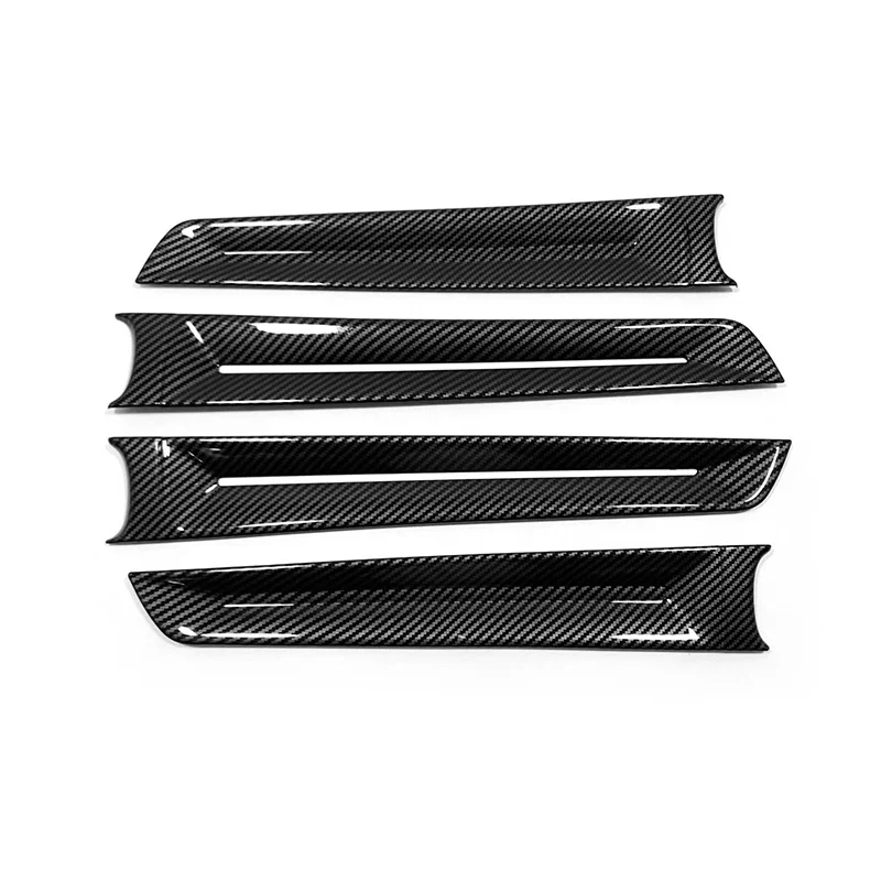 

Car Inner Door Armrest Inside Handle Decoration Sticker Cover Carbon Silver Red for Honda 11th Gen Civic Accessories 2021 2022