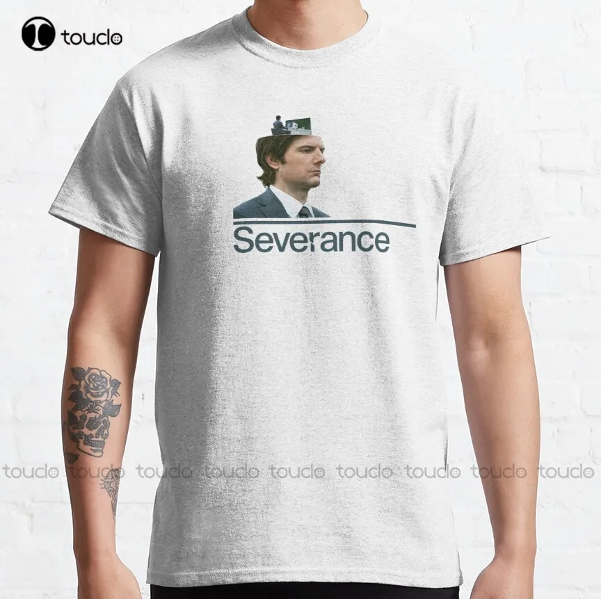 

Severance Tv Show Classic T-Shirt Ishing Shirts For Men Sleeve Fashion Creative Leisure Funny Harajuku T-Shirt Breathable Cotton