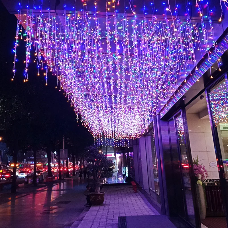 LED гирлянды сосульки RMNRTN 4/8/12 м