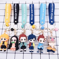 anime three dimensional ghost killing blade hand made peripheral keychain cartoon doll pendant gift toy