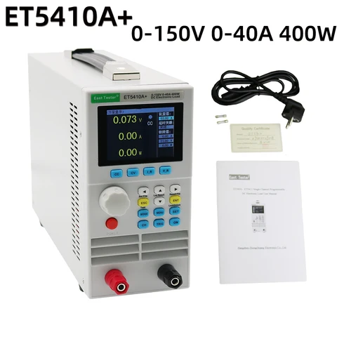 400 Вт усовершенствованная электронная нагрузка постоянного тока 0-150 в 0-40 А программируемый электронный тестер заряда батареи одноканальный KDL8410 ET5410A