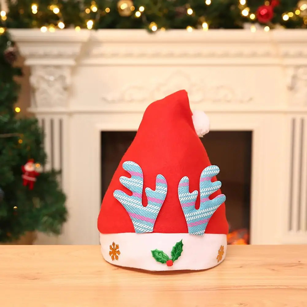 

Полезная искусственная ткань, Красная рождественская шляпа, Красная рождественская шляпа с оленями