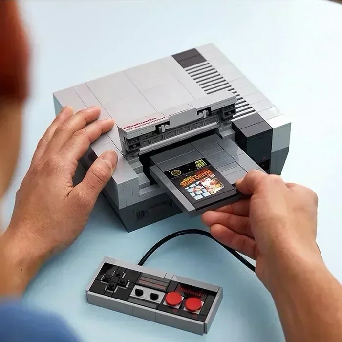 В наличии 2651 шт. Super NES ТВ игровая консоль 71374 модель Moc модульные строительные блоки кирпичи фигурки развивающие детские игрушки подарки (art.: 3920cd070591f) - 3920cd070591f