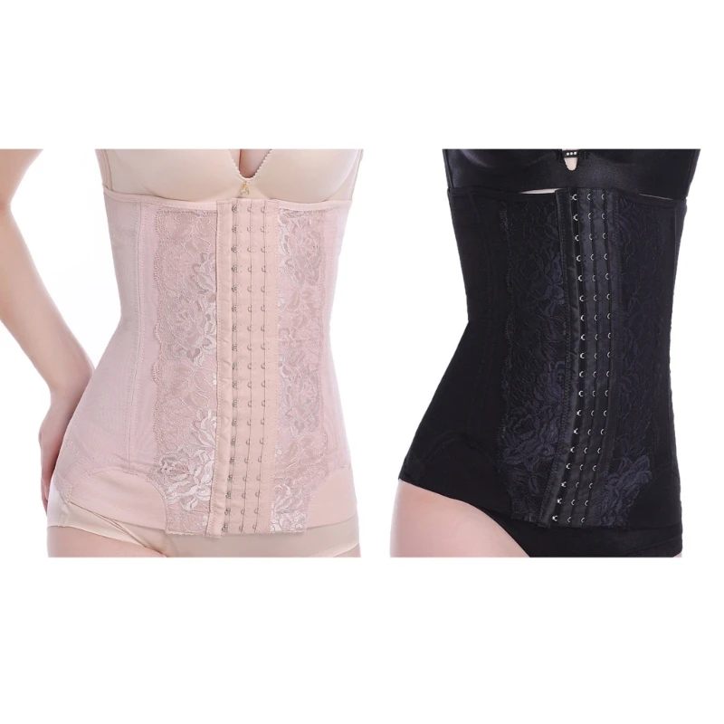 

Fitness Waist Cincher Slimming Belt Back Support Adjustable Hooks Workout Girdle Drop shipping