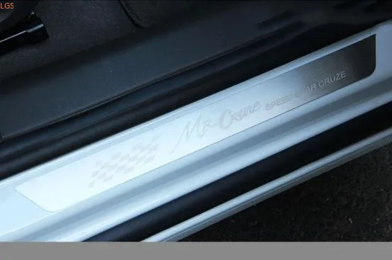 

Защитная Накладка на порог из нержавеющей стали для Chevrolet Cruze 2009-2015, приветственная педаль, защита от царапин, автомобильные аксессуары