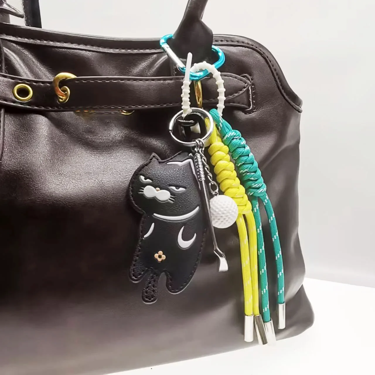 Ita сумка аксессуары цепочка для сумки черный кот кулон Dior женская кошелек брелок