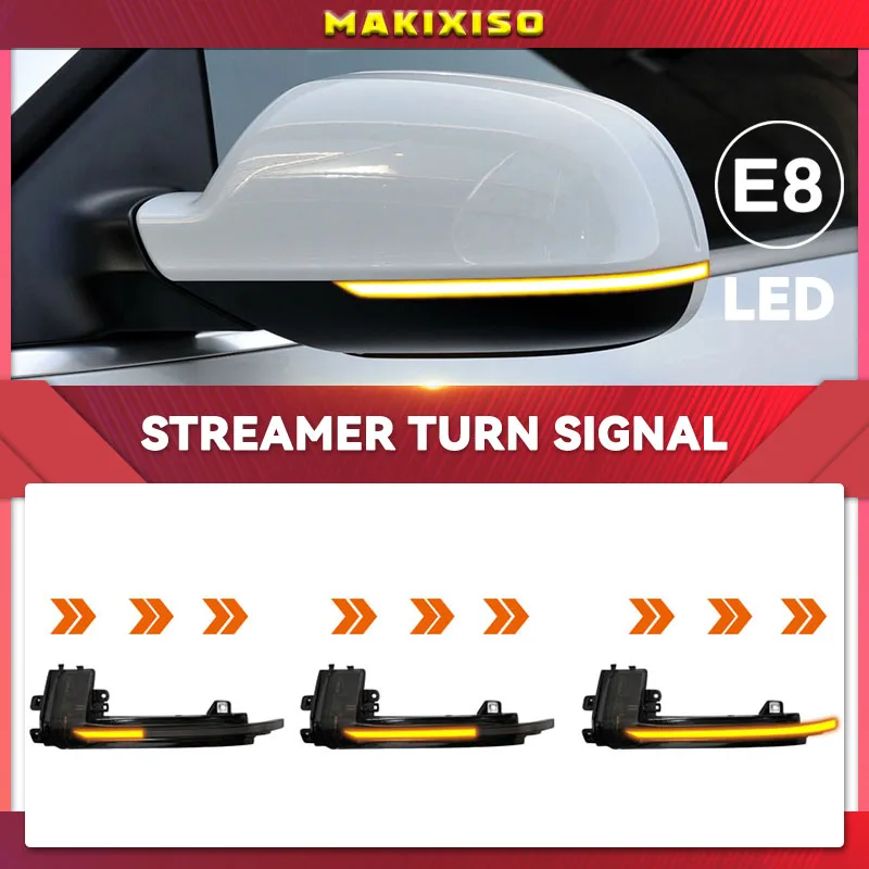 Динамический указатель поворота для Audi A3 8P B8.5 A4 A5 Q3 A6 C6 4F S6 S4 S5 A8 D3 8K S8