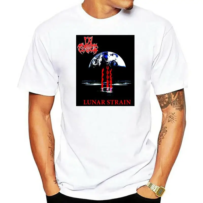 

In Flames - Lunar Strain album cover DTG T SHIRT BLACK all sizes S-5XL